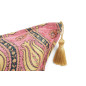 Turkish Fabric Pillow Cover 18x18, Pale Pink Boho Throw Pillow,Running Water Tulip Pattern Decorative Sofa Accent Ethnic Cushion Turkish Fabric Pillow Cover 18x18, Pale Pink Boho Throw Pillow,Running Water Tulip Pattern Decorative Sofa Accent Ethnic Cushion