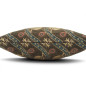 Turkish Fabric Pillow Cover 18x18,Moss Green Boho Throw Pillow,Running Water Tulip Pattern Decorative Sofa Accent Ethnic Cushion Turkish Fabric Pillow Cover 18x18,Moss Green Boho Throw Pillow,Running Water Tulip Pattern Decorative Sofa Accent Ethnic Cushion