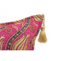 Turkish Fabric Pillow Cover 18x18, Mazenda Pink Boho Throw Pillow, Running Water Tulip Pattern Decorative Sofa Accent Ethnic Turkish Fabric Pillow Cover 18x18, Mazenda Pink Boho Throw Pillow, Running Water Tulip Pattern Decorative Sofa Accent Ethnic