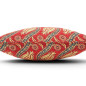 Turkish Fabric Pillow Cover 18x18, Red Boho Throw Pillow, Running Water Tulip Pattern Decorative Sofa Accent Ethnic Cushion Case Turkish Fabric Pillow Cover 18x18, Red Boho Throw Pillow, Running Water Tulip Pattern Decorative Sofa Accent Ethnic Cushion Case