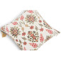 Turkish Fabric Pillow Cover 18x18, Beige Boho Throw Pillow, Topkapi Palace Pattern Decorative Sofa Accent Ethnic Cushion Case Turkish Fabric Pillow Cover 18x18, Beige Boho Throw Pillow, Topkapi Palace Pattern Decorative Sofa Accent Ethnic Cushion Case