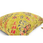 Turkish Fabric Pillow Cover 18x18,Pistachio Green Boho Throw Pillow,Topkapi Palace Pattern Decorative Sofa Accent Ethnic Cushion
