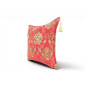 Turkish Fabric Pillow Cover 18x18, Red Boho Throw Pillow, Topkapi Palace Pattern Decorative Sofa Accent Ethnic Cushion Case Turkish Fabric Pillow Cover 18x18, Red Boho Throw Pillow, Topkapi Palace Pattern Decorative Sofa Accent Ethnic Cushion Case