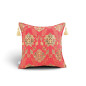 Turkish Fabric Pillow Cover 18x18, Red Boho Throw Pillow, Topkapi Palace Pattern Decorative Sofa Accent Ethnic Cushion Case Turkish Fabric Pillow Cover 18x18, Red Boho Throw Pillow, Topkapi Palace Pattern Decorative Sofa Accent Ethnic Cushion Case