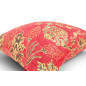 Turkish Fabric Pillow Cover 18x18, Red Boho Throw Pillow, Topkapi Palace Pattern Decorative Sofa Accent Ethnic Cushion Case Turkish Fabric Pillow Cover 18x18, Red Boho Throw Pillow, Topkapi Palace Pattern Decorative Sofa Accent Ethnic Cushion Case