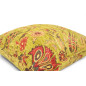 Turkish Fabric Pillow Cover 18x18, Pistachio Green Boho Throw Pillow, Caucasus Carnation Pattern Decorative Sofa Accent Ethnic Turkish Fabric Pillow Cover 18x18, Pistachio Green Boho Throw Pillow, Caucasus Carnation Pattern Decorative Sofa Accent Ethnic