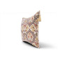 Turkish Fabric Pillow Cover 18x18, Beige Boho Throw Pillow, Carnation Pattern Decorative Sofa Accent Ethnic Cushion Case Turkish Fabric Pillow Cover 18x18, Beige Boho Throw Pillow, Carnation Pattern Decorative Sofa Accent Ethnic Cushion Case