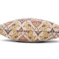 Turkish Fabric Pillow Cover 18x18, Beige Boho Throw Pillow, Carnation Pattern Decorative Sofa Accent Ethnic Cushion Case Turkish Fabric Pillow Cover 18x18, Beige Boho Throw Pillow, Carnation Pattern Decorative Sofa Accent Ethnic Cushion Case