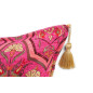 Turkish Fabric Pillow Cover 18x18, Mazenda Pink Boho Throw Pillow, Carnation Pattern Decorative Sofa Accent Ethnic Cushion Case Turkish Fabric Pillow Cover 18x18, Mazenda Pink Boho Throw Pillow, Carnation Pattern Decorative Sofa Accent Ethnic Cushion Case