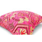 Turkish Fabric Pillow Cover 18x18, Mazenda Pink Boho Throw Pillow, Carnation Pattern Decorative Sofa Accent Ethnic Cushion Case Turkish Fabric Pillow Cover 18x18, Mazenda Pink Boho Throw Pillow, Carnation Pattern Decorative Sofa Accent Ethnic Cushion Case