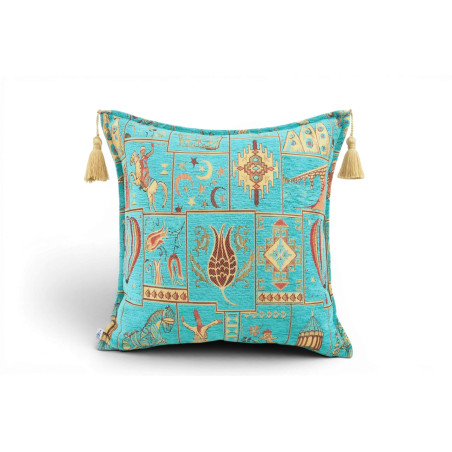 Turkish Fabric Pillow Cover 18x18