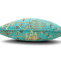 Turkish Fabric Pillow Cover 18x18, Turquoise Blue Boho Throw Pillow, Dream Pattern Decorative Sofa Accent Ethnic Cushion Case Turkish Fabric Pillow Cover 18x18, Turquoise Blue Boho Throw Pillow, Dream Pattern Decorative Sofa Accent Ethnic Cushion Case
