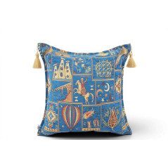 Turkish Fabric Pillow Cover 18x18