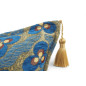 Turkish Fabric Pillow Cover 18x18, Royal Blue Boho Throw Pillow, Tiger Eyes Pattern Decorative Sofa Accent Ethnic Cushion Case Turkish Fabric Pillow Cover 18x18, Royal Blue Boho Throw Pillow, Tiger Eyes Pattern Decorative Sofa Accent Ethnic Cushion Case