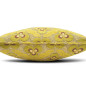 Turkish Fabric Pillow Cover 18x18, Pistachio Green Boho Throw Pillow, Tiger Eyes Pattern Decorative Sofa Accent Ethnic Cushion