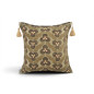 Turkish Fabric Pillow Cover 18x18, Moss Green Boho Throw Pillow, Tiger Eyes Pattern Decorative Sofa Accent Ethnic Cushion Case Turkish Fabric Pillow Cover 18x18, Moss Green Boho Throw Pillow, Tiger Eyes Pattern Decorative Sofa Accent Ethnic Cushion Case