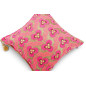 Turkish Fabric Pillow Cover 18x18, Mazenda Pink Boho Throw Pillow, Tiger Eyes Pattern Decorative Sofa Accent Ethnic Cushion Case Turkish Fabric Pillow Cover 18x18, Mazenda Pink Boho Throw Pillow, Tiger Eyes Pattern Decorative Sofa Accent Ethnic Cushion Case