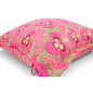 Turkish Fabric Pillow Cover 18x18, Mazenda Pink Boho Throw Pillow, Tiger Eyes Pattern Decorative Sofa Accent Ethnic Cushion Case Turkish Fabric Pillow Cover 18x18, Mazenda Pink Boho Throw Pillow, Tiger Eyes Pattern Decorative Sofa Accent Ethnic Cushion Case