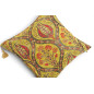 Turkish Fabric Pillow Cover 18x18, Pistachio Green Boho Throw Pillow,Morocco Tulip Pattern Decorative Sofa Accent Ethnic Cushion Turkish Fabric Pillow Cover 18x18, Pistachio Green Boho Throw Pillow,Morocco Tulip Pattern Decorative Sofa Accent Ethnic Cushion