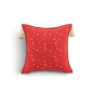 Turkish Fabric Pillow Cover 18x18, Red Boho Throw Pillow, Arabian Night Pattern Decorative Sofa Accent Ethnic Cushion Case Turkish Fabric Pillow Cover 18x18, Red Boho Throw Pillow, Arabian Night Pattern Decorative Sofa Accent Ethnic Cushion Case