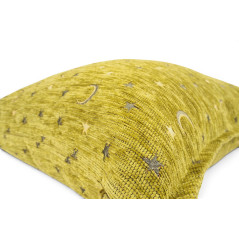 Turkish Fabric Pillow Cover 18x18, Pistachio Green Boho Throw Pillow,Arabian Night Pattern Decorative Sofa Accent Ethnic Cushion