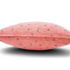 Turkish Fabric Pillow Cover 18x18, Pale Pink Boho Throw Pillow, Arabian Night Pattern Decorative Sofa Accent Ethnic Cushion Case