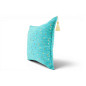 Turkish Fabric Pillow Cover 18x18, Turquoise Blue Boho Throw Pillow, Arabian Night Pattern Decorative Sofa Accent Ethnic Cushion Turkish Fabric Pillow Cover 18x18, Turquoise Blue Boho Throw Pillow, Arabian Night Pattern Decorative Sofa Accent Ethnic Cushion